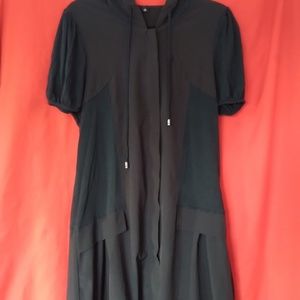 GLAMZ Zip Up Dress with Hood Size 40